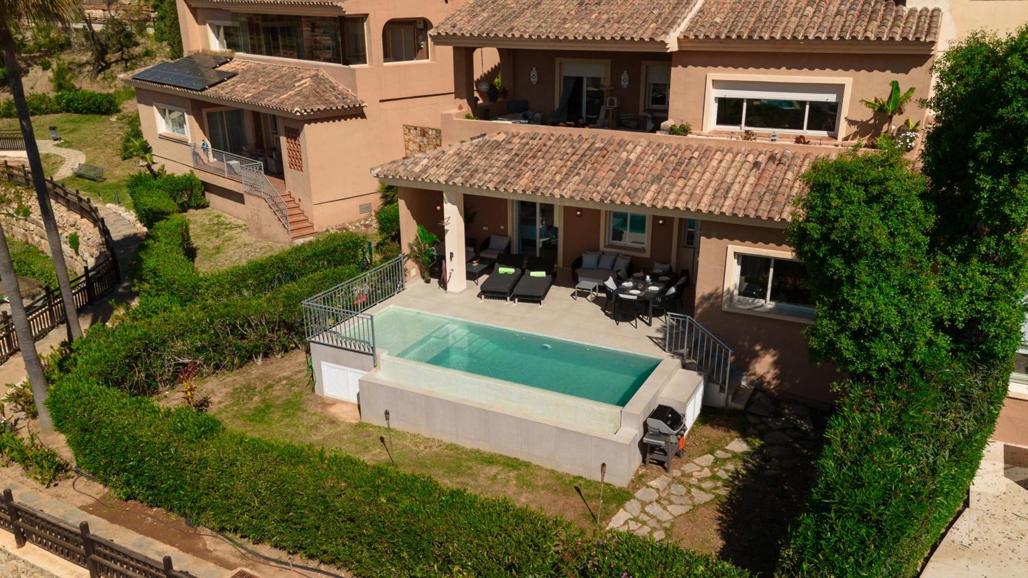 Private Heatable Infinity Pool With Sea Views In La Mairena, Marbella Apartment Sitio de Calahonda Ngoại thất bức ảnh