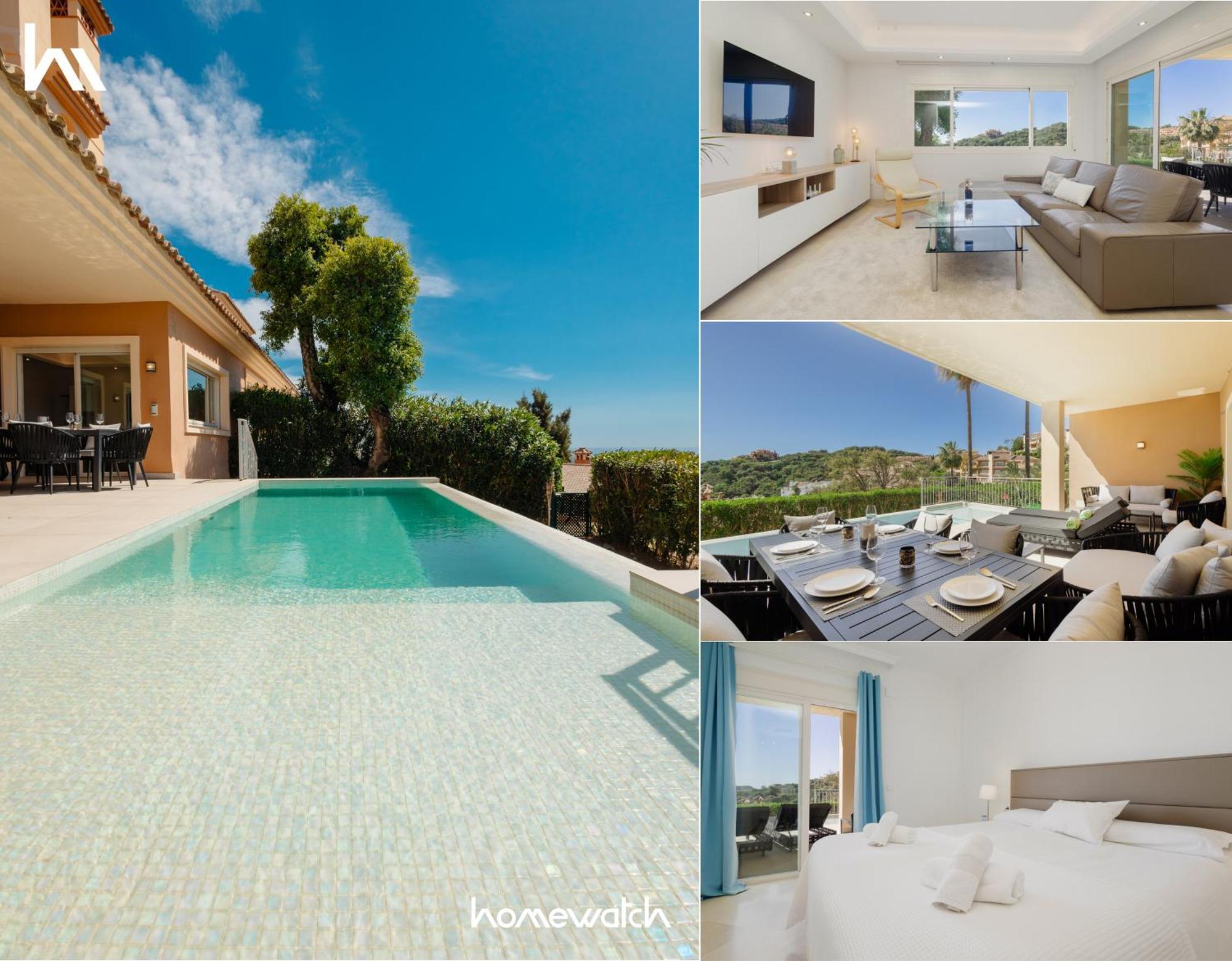 Private Heatable Infinity Pool With Sea Views In La Mairena, Marbella Apartment Sitio de Calahonda Ngoại thất bức ảnh
